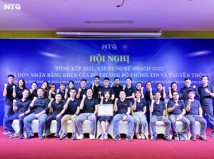 NTQ received the Certificate of Merit from the Vietnam Ministry of Information and Communications